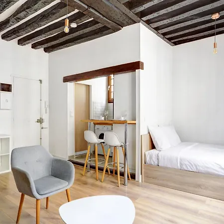 Luminous In Le Marais Apartment *
